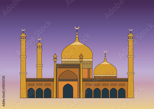 Arabian mosque