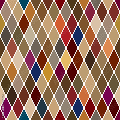 Harlequin bright seamless pattern