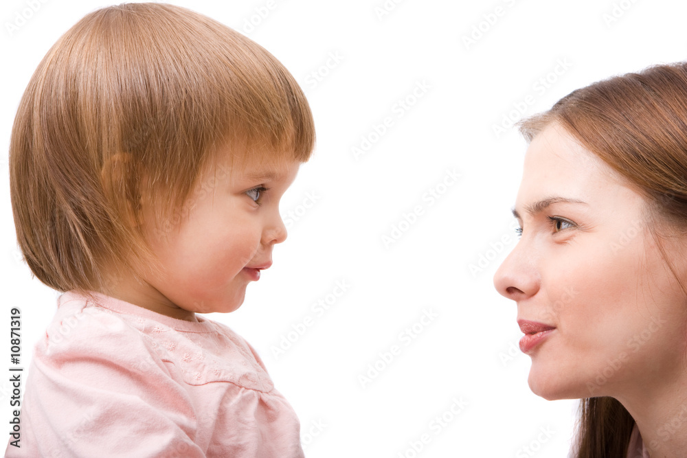 Mother and daughter Mother and daughter