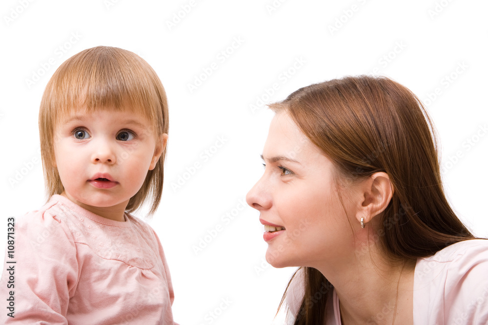 Mother and daughter Mother and daughter