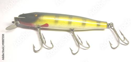Valokuva Antique Wooden Fishing Lure