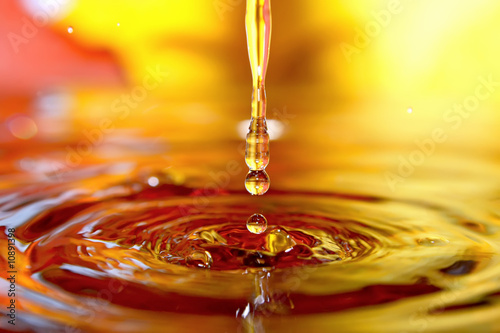 Golden stream.