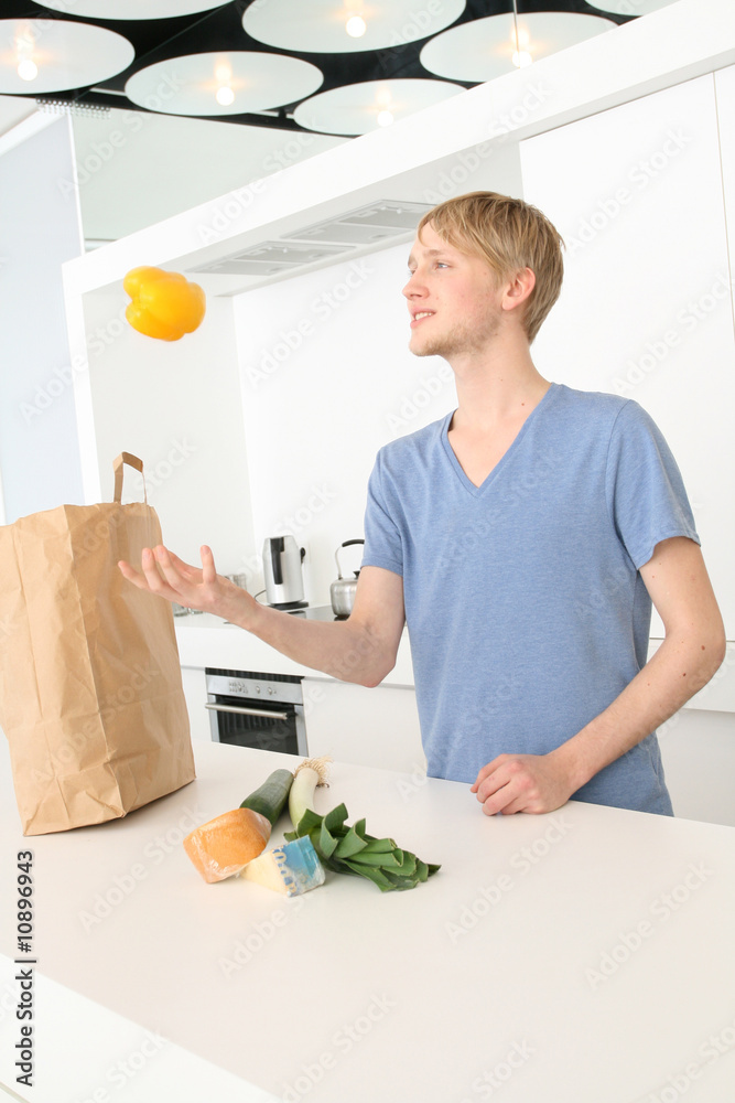 Küche, Essen vorbereitung Küche, Essen vorbereitung