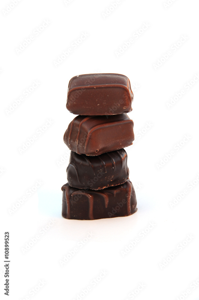 stack of chocolates stack of chocolates