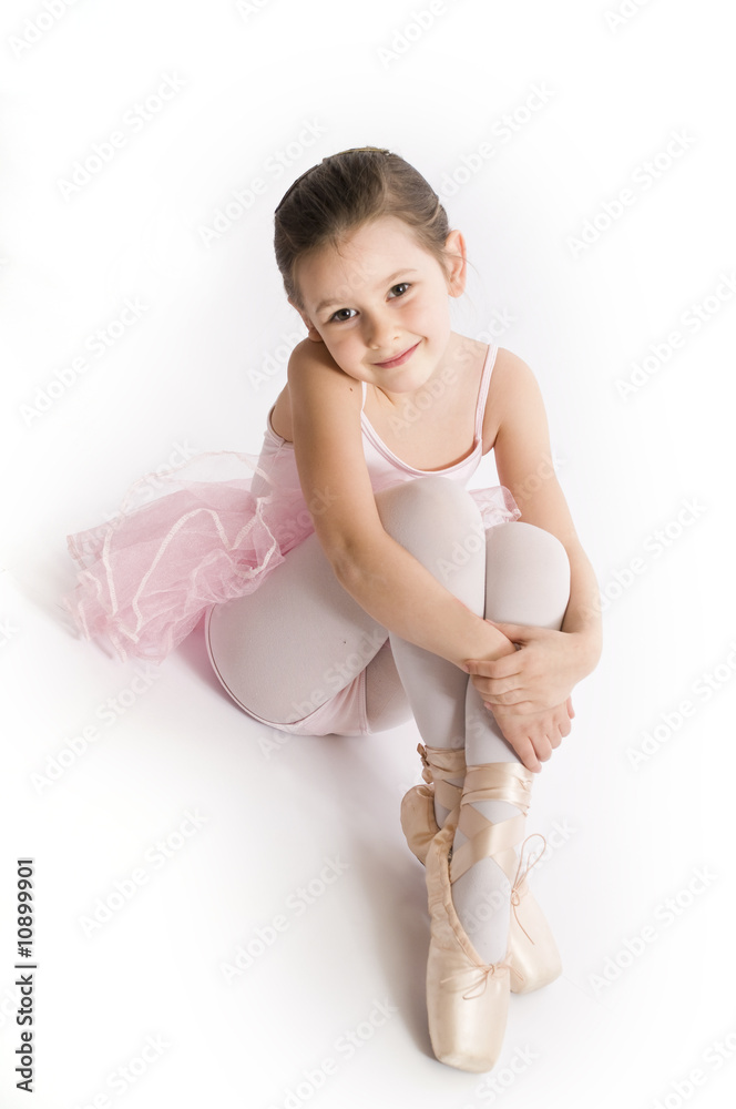 Sweet little ballerina