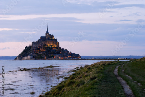 Mont St Michel et son reflet