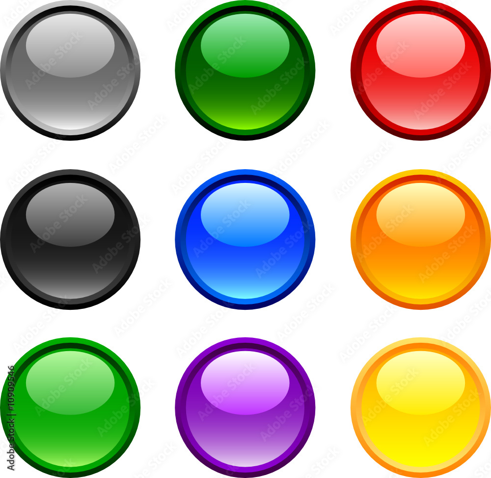 Web buttons. Web buttons.