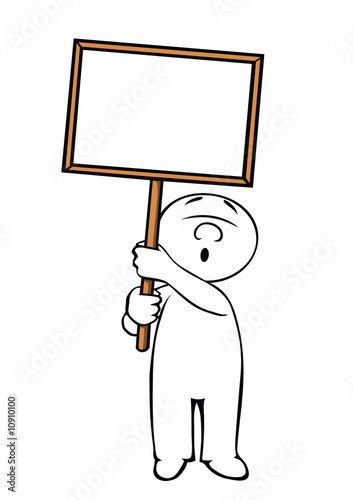 Heribert und das Schild
