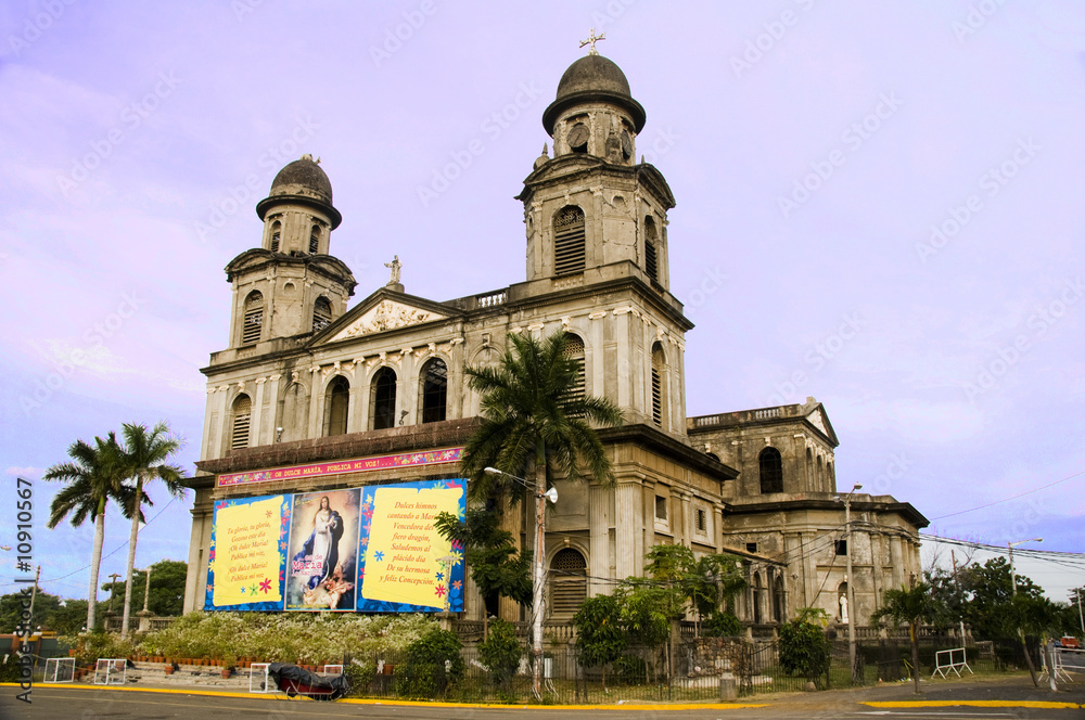 Old Cathedral Managua catedral Santo Domingo nicaragua