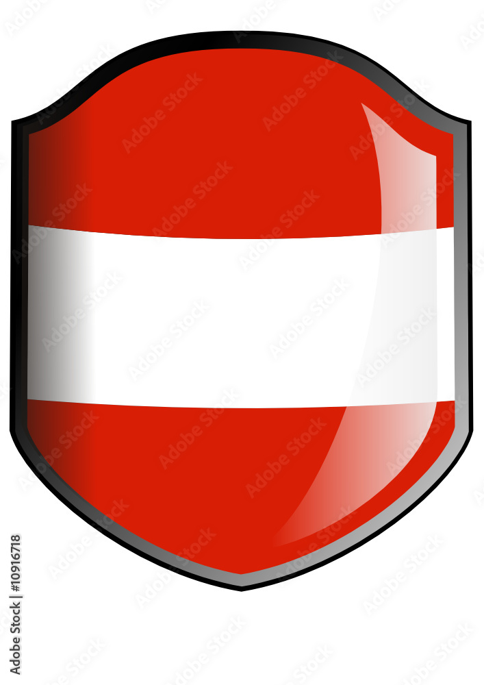 Obraz premium Österreich als Wappen