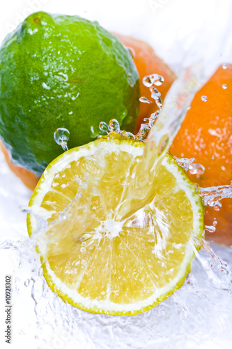 Fruit splash photo