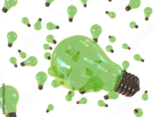 Lots of green bulbs