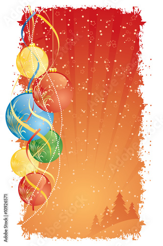 Grunge Christmas Background