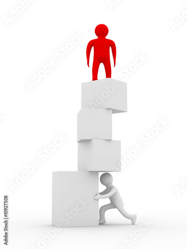 Unstable balance. Isolated ...