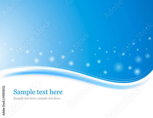 Abstract background in blue color