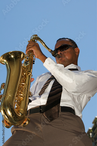 Hip Young Saxophonist