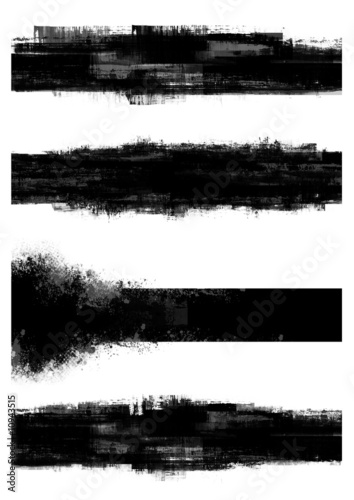 black banner