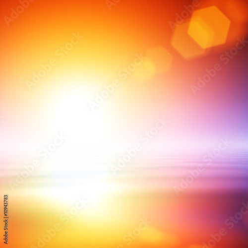 Abstract flare background