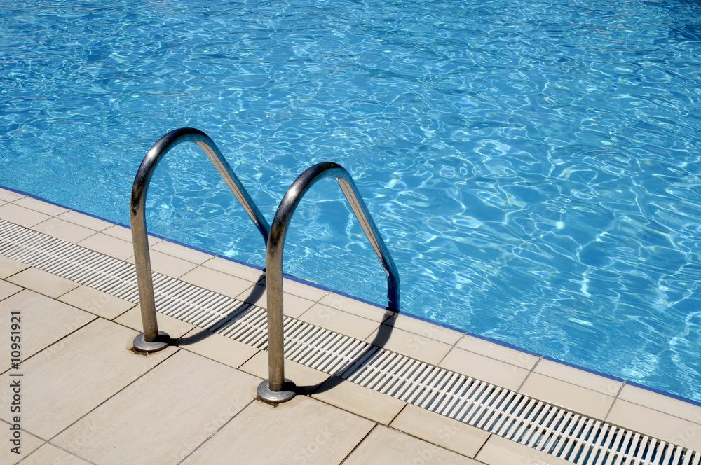 LADDER TO SWIMMING POOL