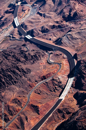 Photography Road in desert, Nevada