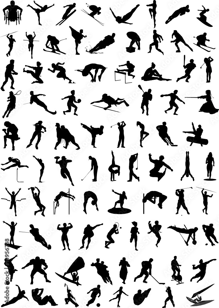 Sport collection vector