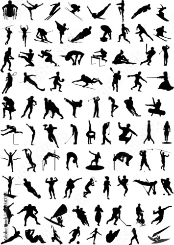 Sport collection vector