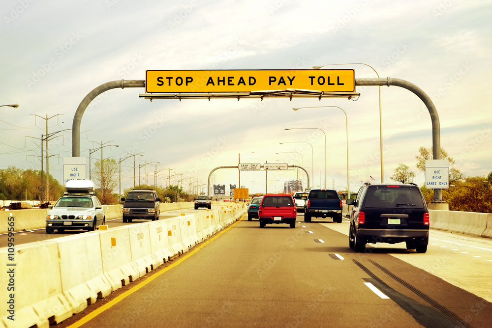 Αυτοκόλλητο Toll Road