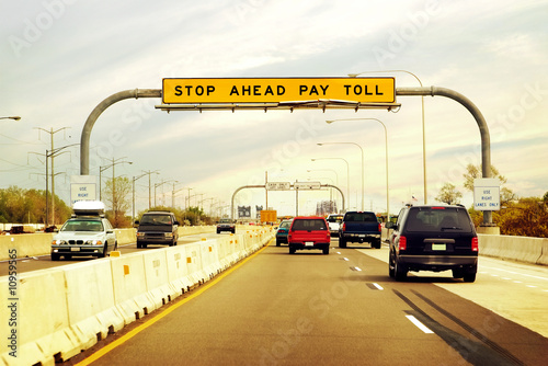 Εκτύπωση καμβά Toll Road