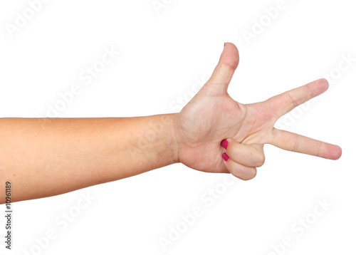 gesturing hand