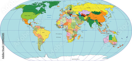 Map of world photo