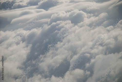 Fototapeta Naklejka Na Ścianę i Meble -  Wolken von oben