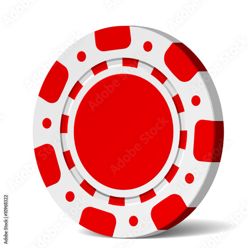 Vector poker chip