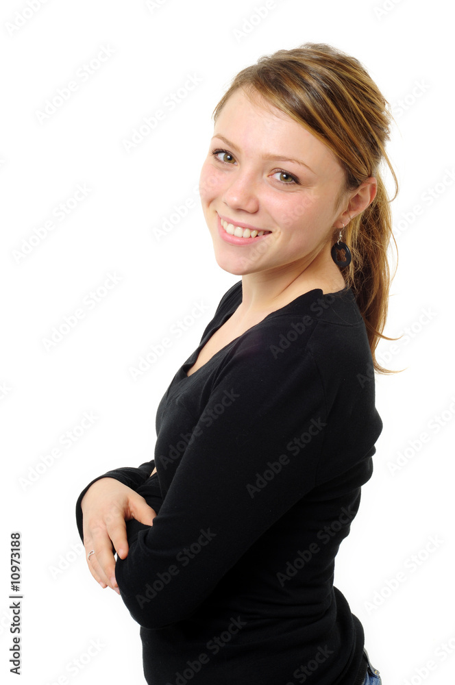 Pretty student girl Pretty student girl