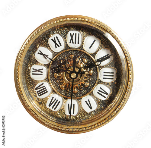 isolated clock