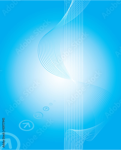 Abstract background. Blue set. Simply change.