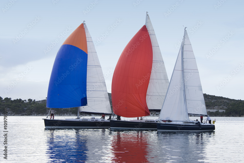 Three color sails