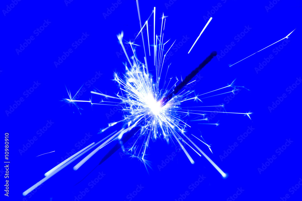 Fototapeta premium sparkler fire