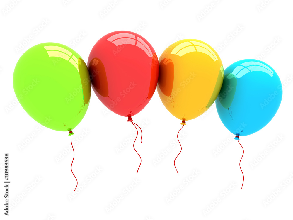 3D Party Balloons 3D Party Balloons
