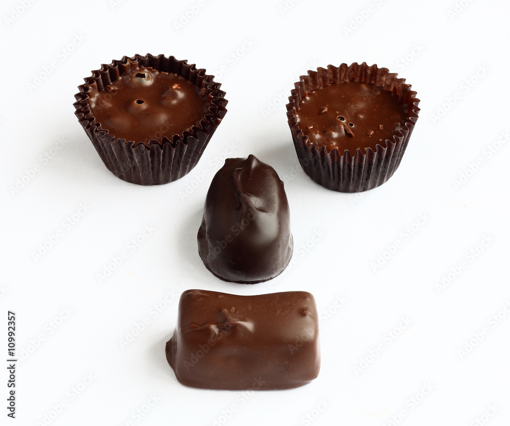 portrait of a chocolate lover