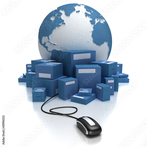 Earth package blue