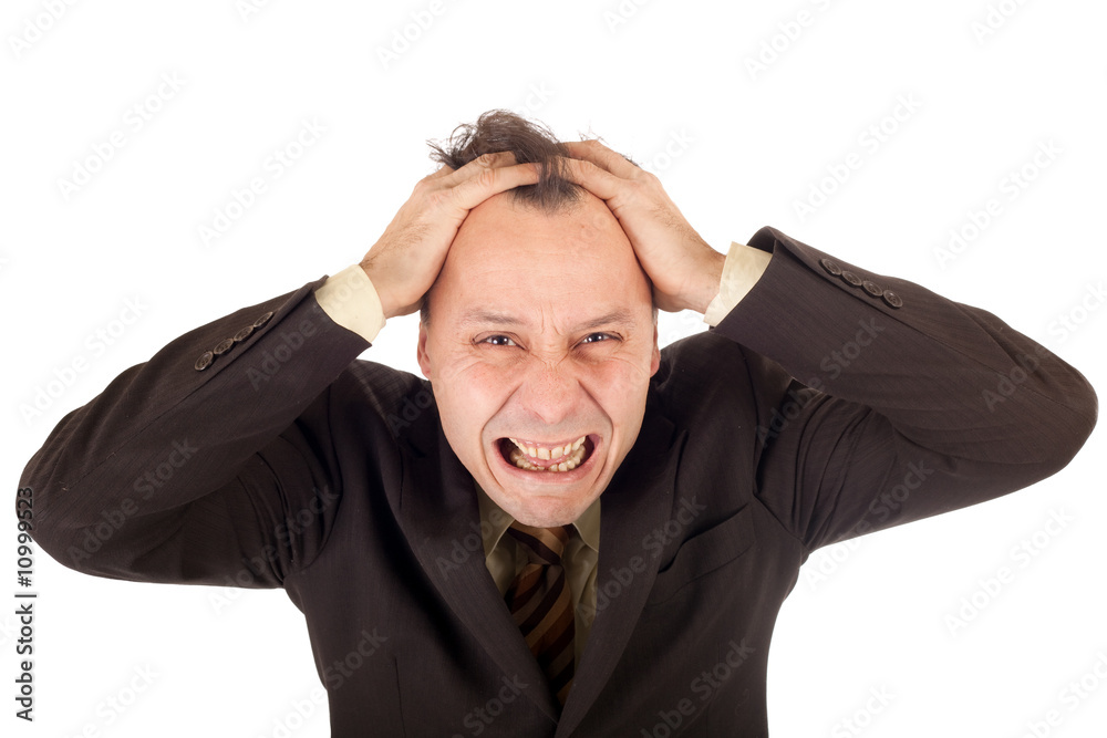 crisis: businessman crisis: businessman