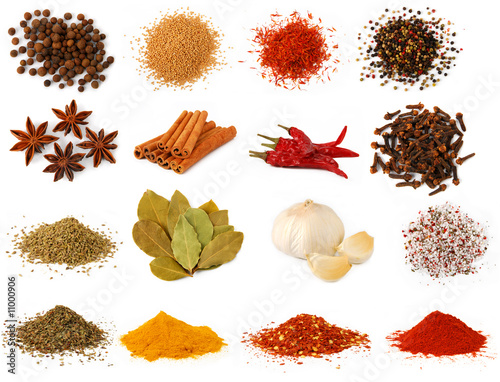 Fototapeta Naklejka Na Ścianę i Meble -  Herbs and spices collection