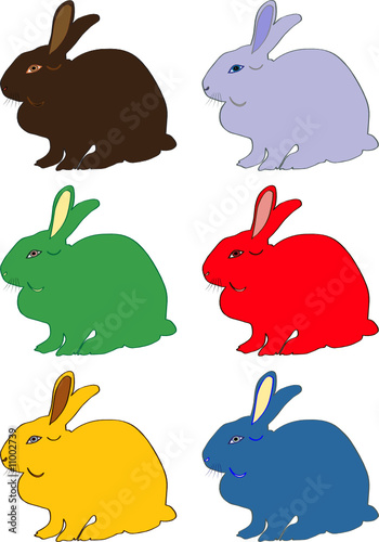 easter bunny collection for designers