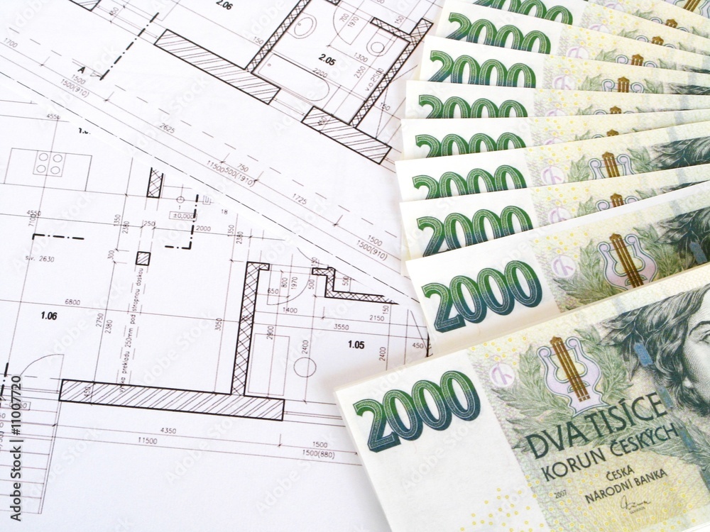 Money Czech Crowns And Plans Stock Photo Adobe Stock money-czech-crowns-and-plans-stock-photo-adobe-stock