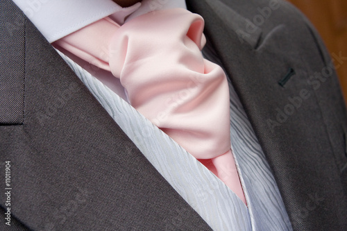 Fototapeta grooms cravat.