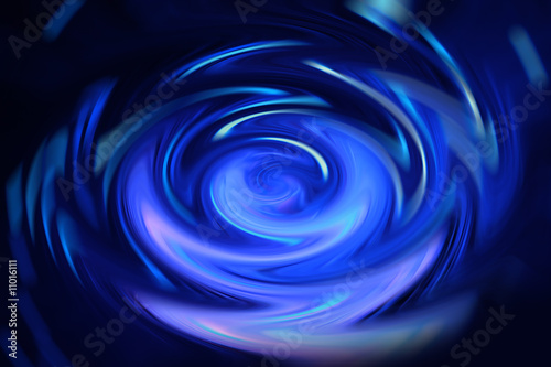 Liquid Pool in Blue