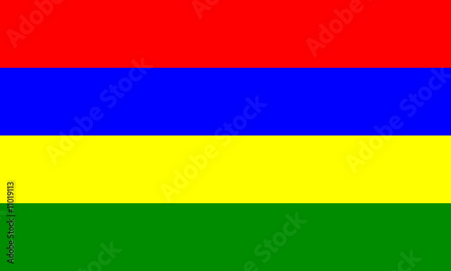 mauritius fahne flag