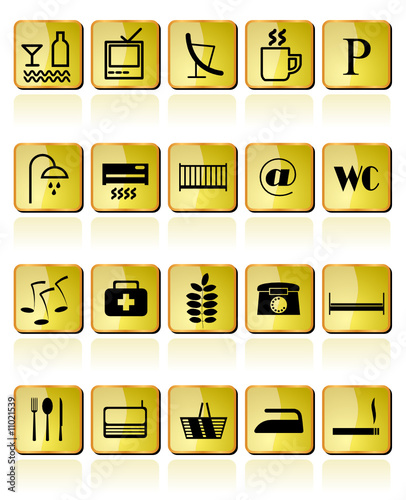 Hotel and Motel Icon