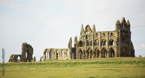 Benedictine Abbey at Whitby photo