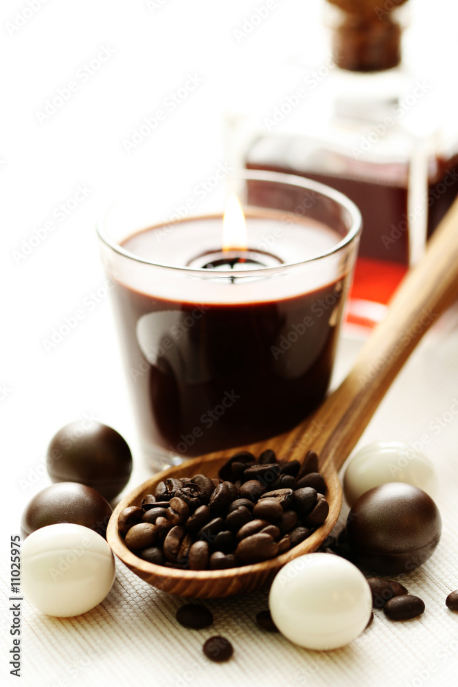 Fototapeta premium coffee bath